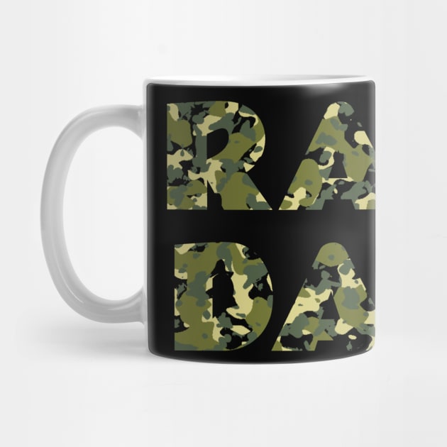 RAD DAD Camo by Lazy Dad Creations